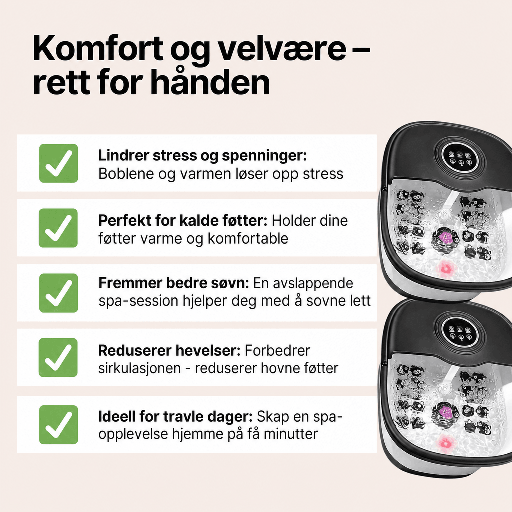 Stort fotpleieset - AVABeauty.no